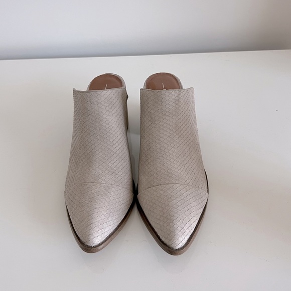 Report Women’s Faux Snake Print Pointed Toe Mule Shoe Size 8 - Picture 3 of 5